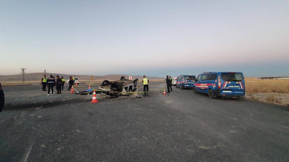 Konya yolunda feci kaza! 4 ölü, 2 yaralı var 10